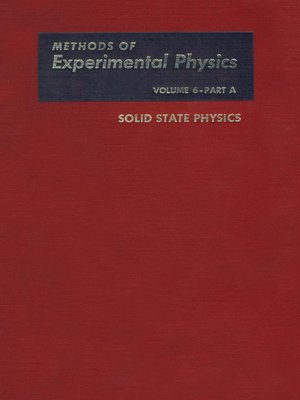 cover image of Solid State Physics, Part A